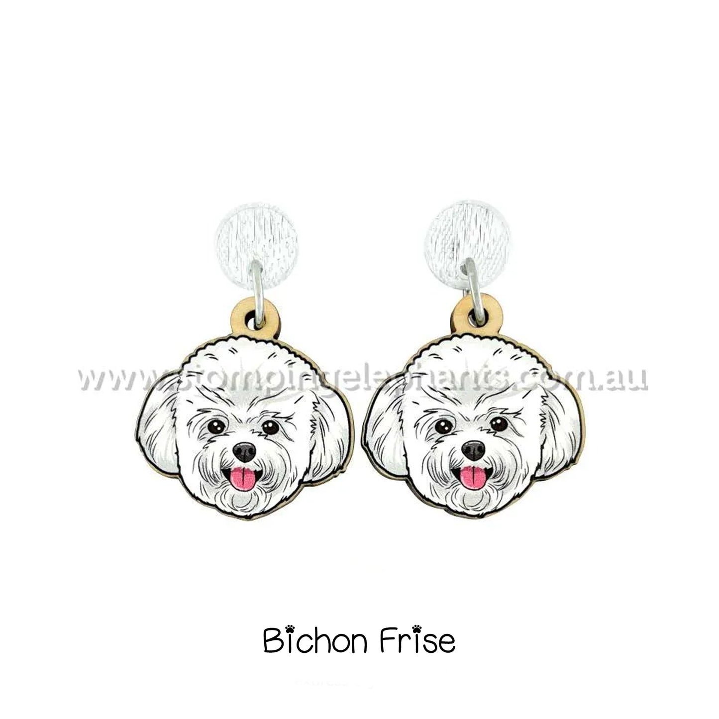 Doggy Face Earrings
