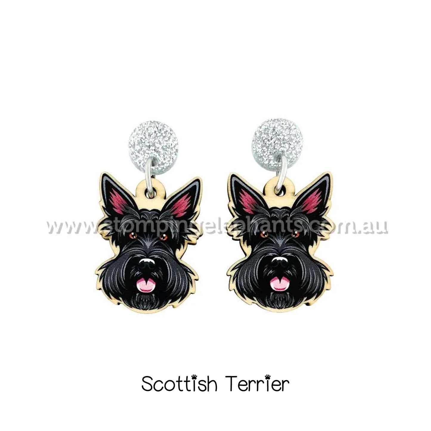 Doggy Face Earrings