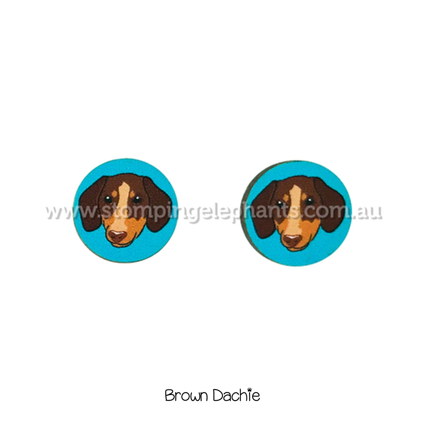 Doggy Face Studs