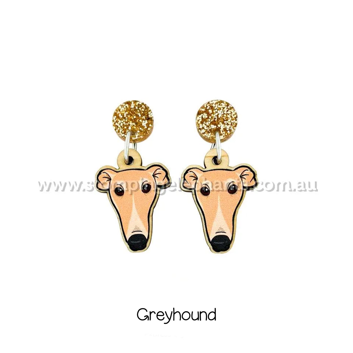 Doggy Face Earrings