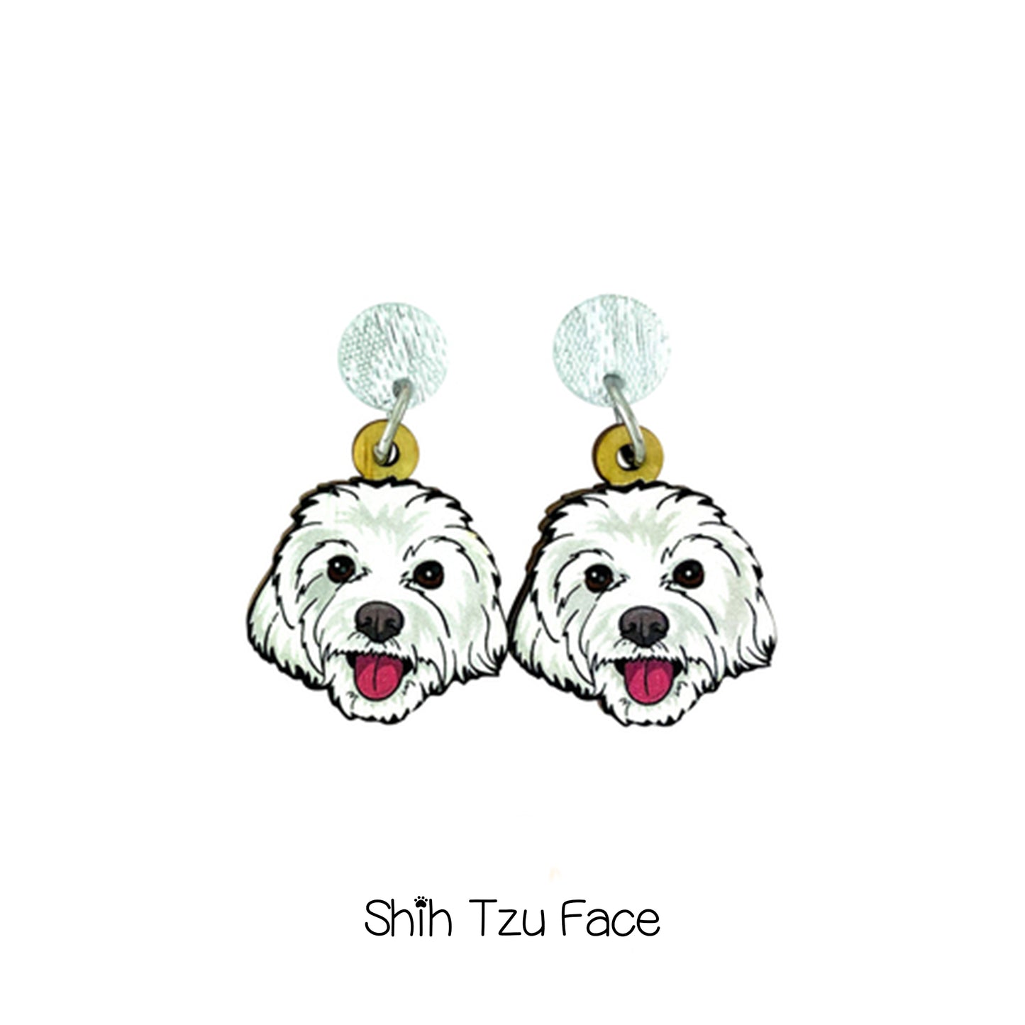 Doggy Face Earrings