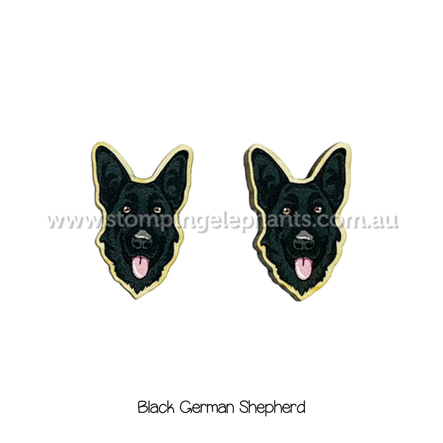 Doggy Face Studs