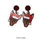 Doggy Christmas Earrings