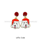 Doggy Christmas Earrings