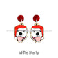 Doggy Christmas Earrings