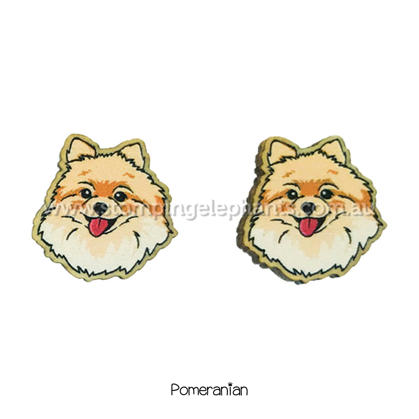 Doggy Face Studs