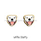 Doggy Face Studs