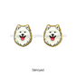 Doggy Face Studs