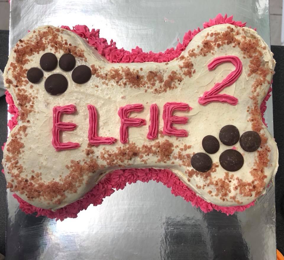 Dog Birthday Cake - Brown Eyed Baker