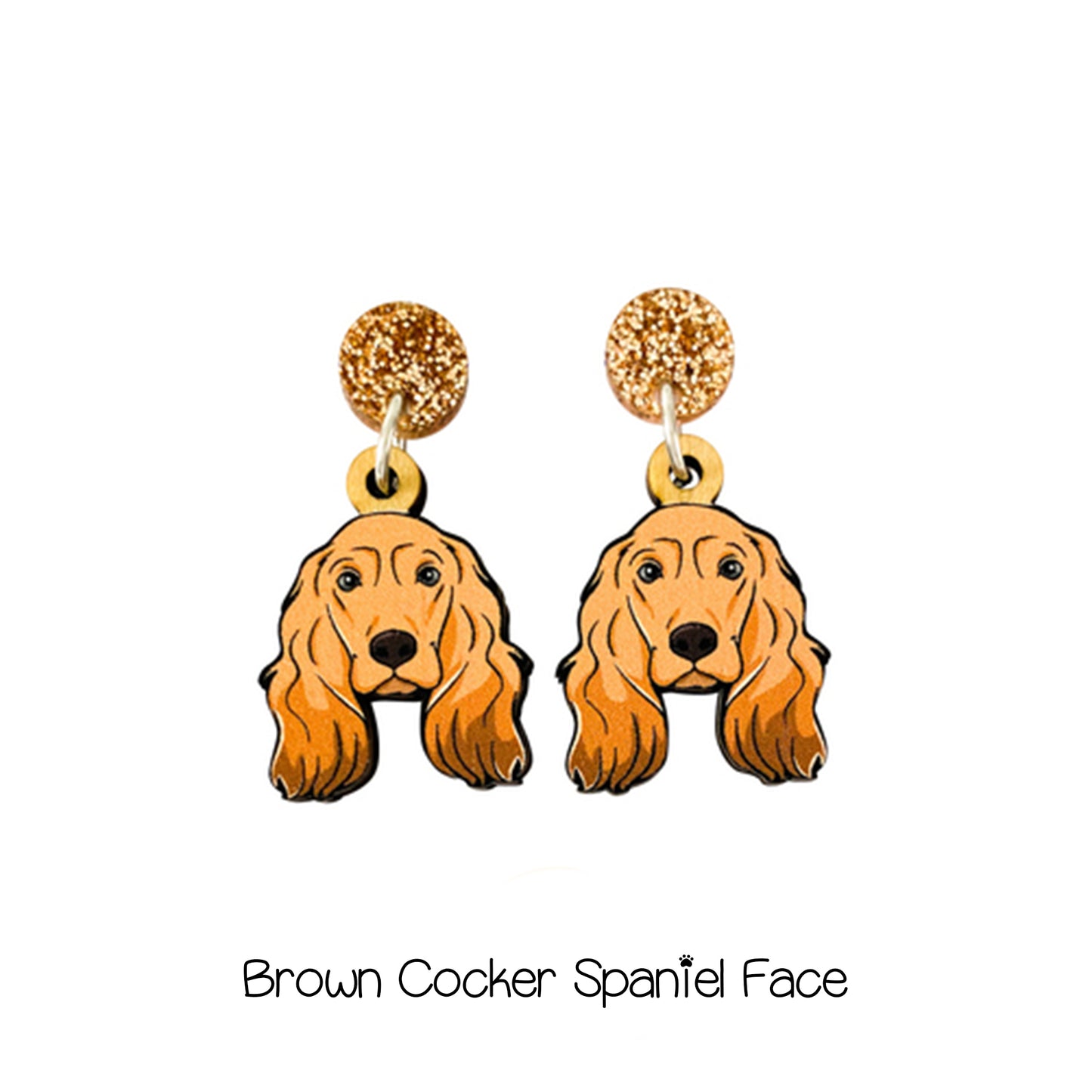 Doggy Face Earrings