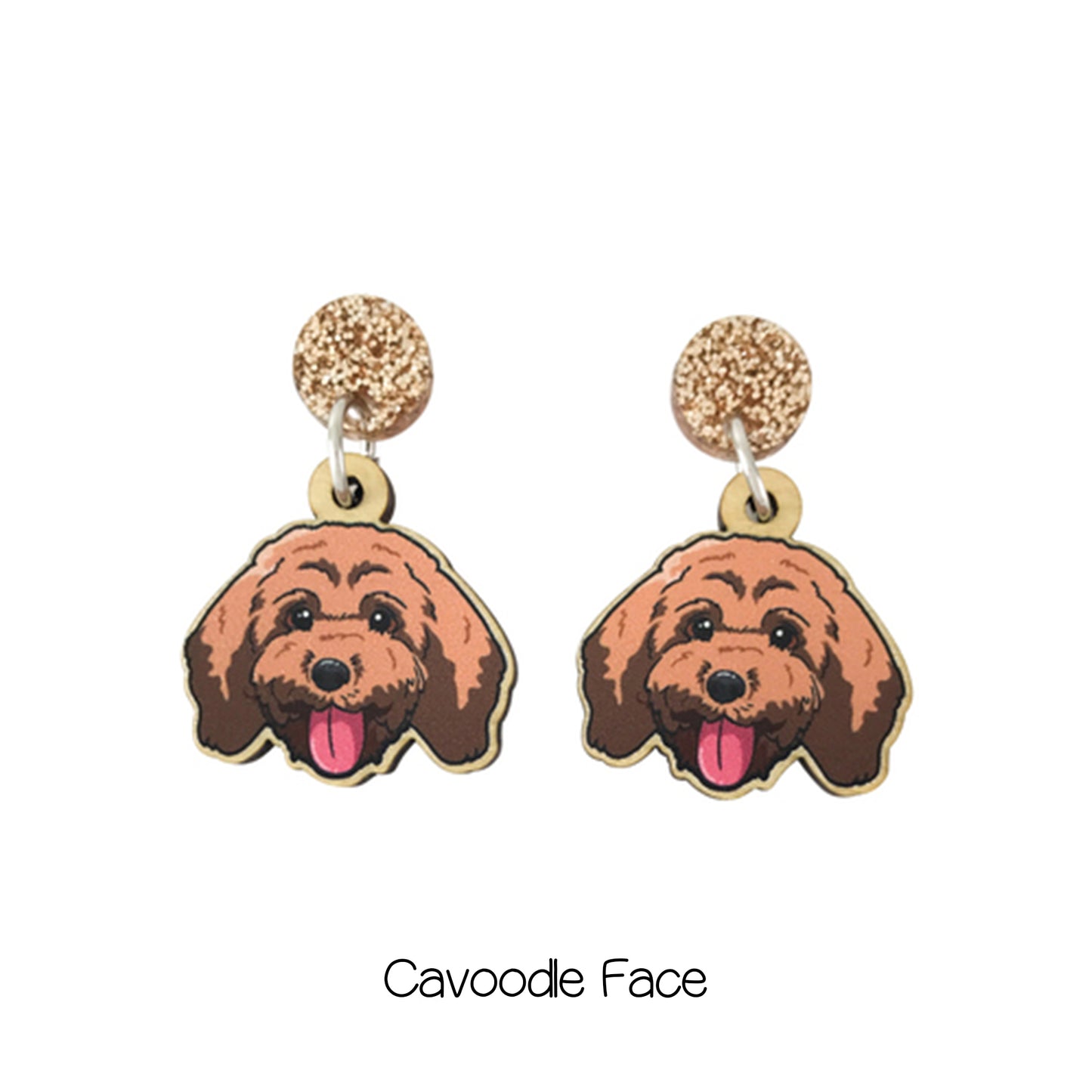 Doggy Face Earrings