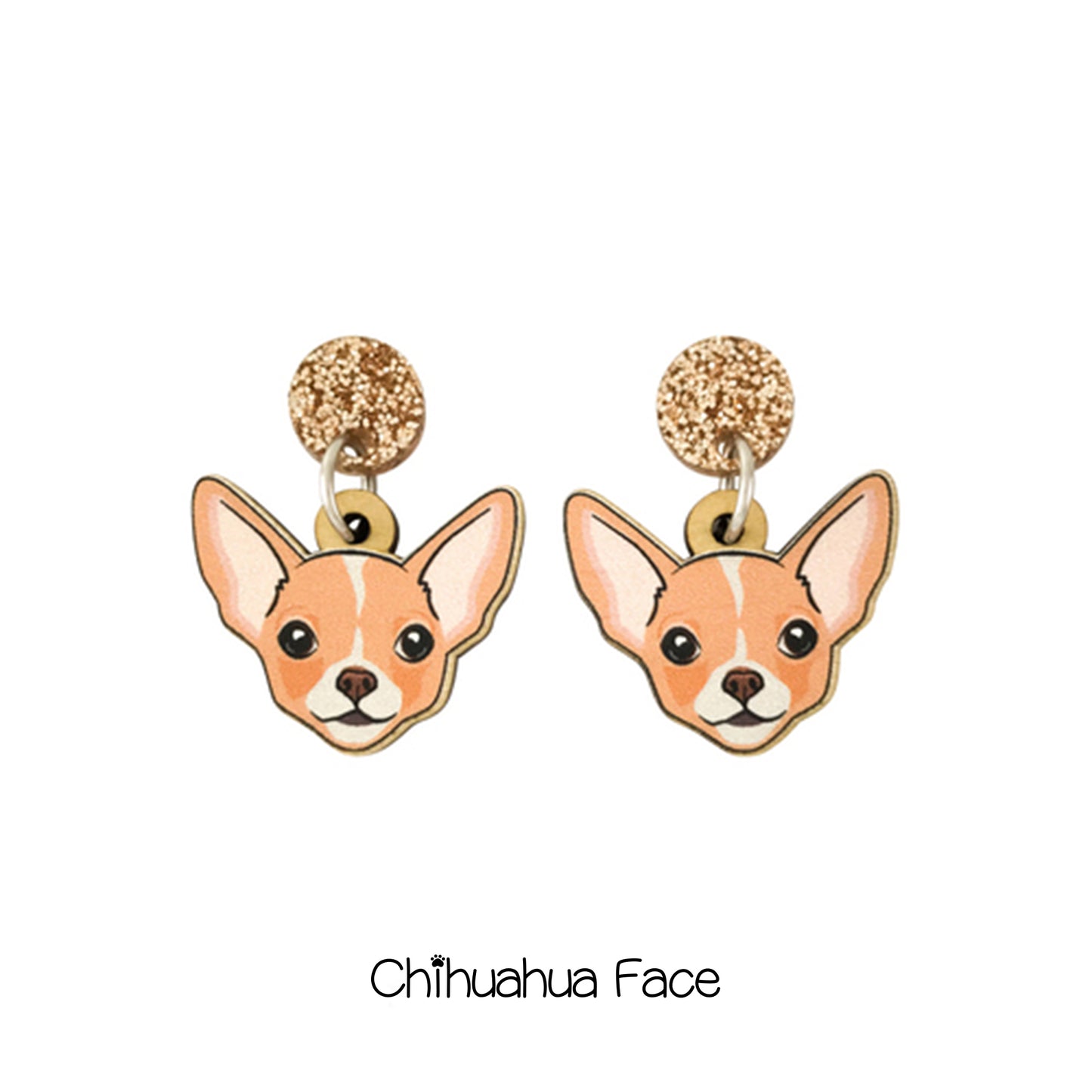 Doggy Face Earrings