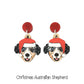 Doggy Christmas Earrings