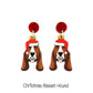 Doggy Christmas Earrings