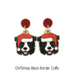 Doggy Christmas Earrings