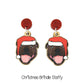 Doggy Christmas Earrings