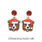 Doggy Christmas Earrings