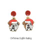 Doggy Christmas Earrings