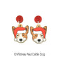 Doggy Christmas Earrings