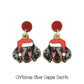 Doggy Christmas Earrings