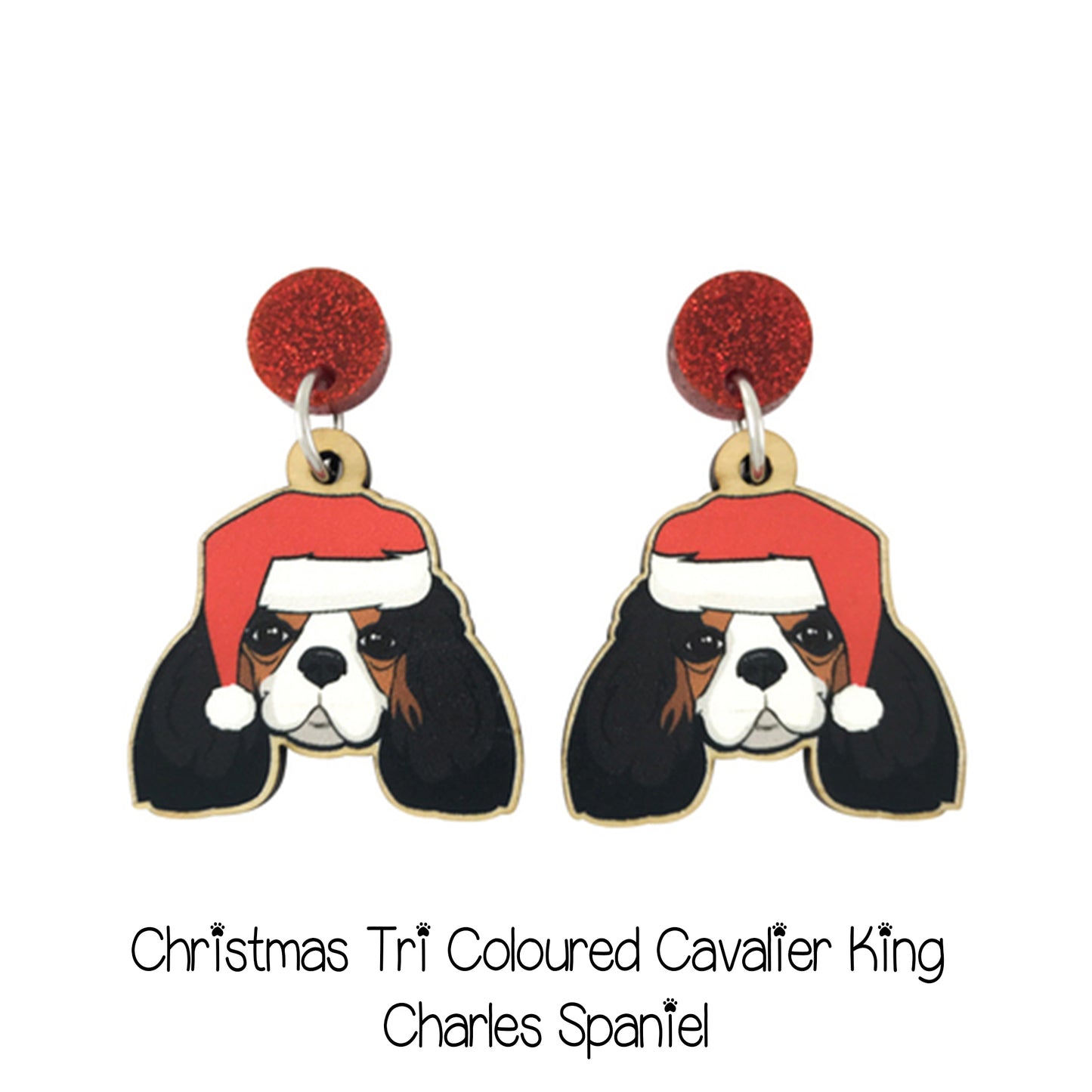 Doggy Christmas Earrings