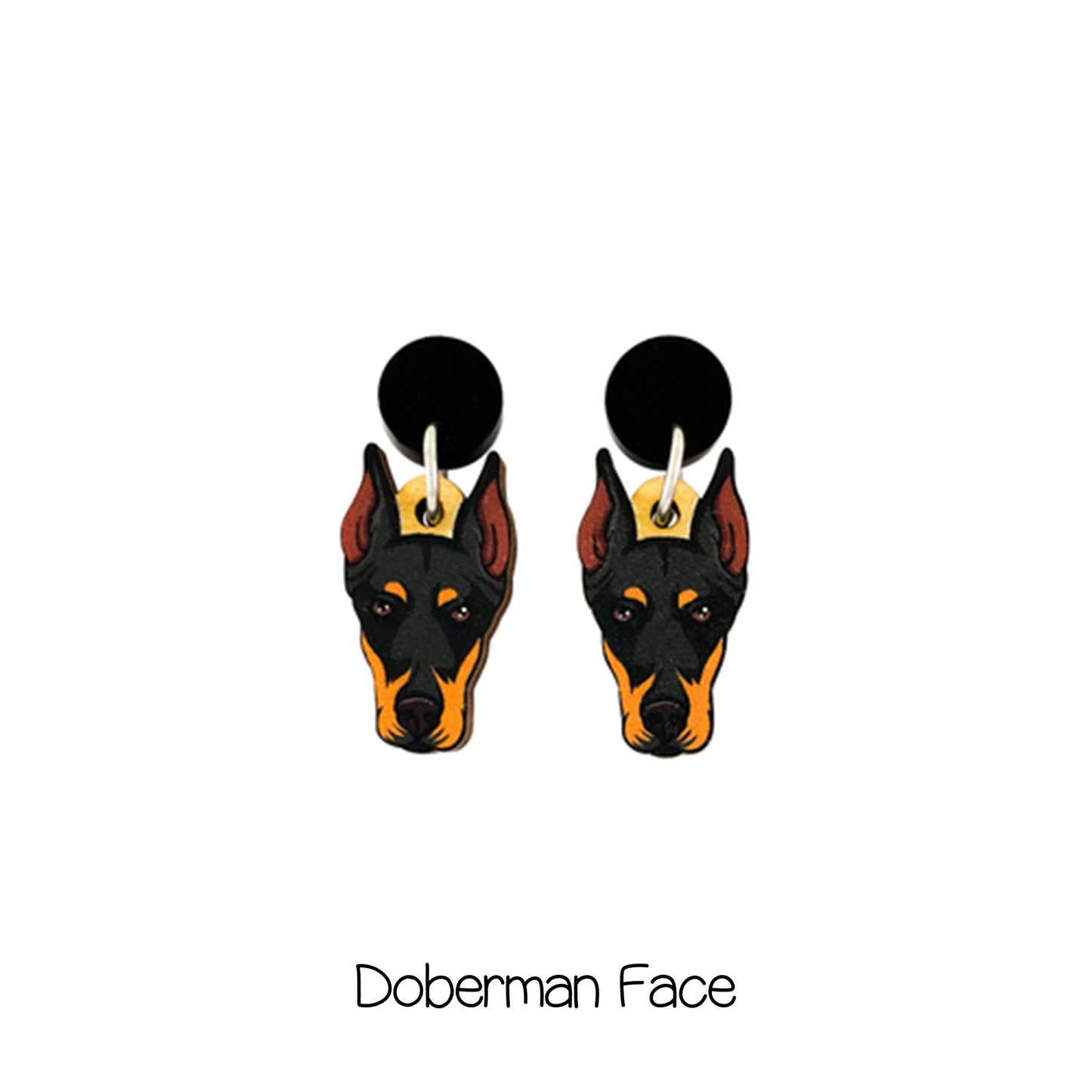 Doggy Face Earrings