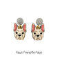 Doggy Face Earrings