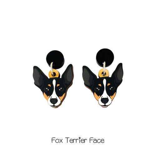 Doggy Face Earrings