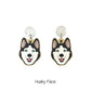 Doggy Face Earrings