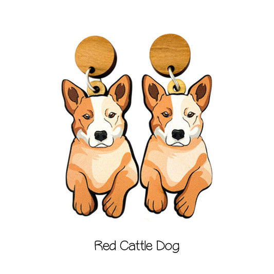 Doggy Body Earrings