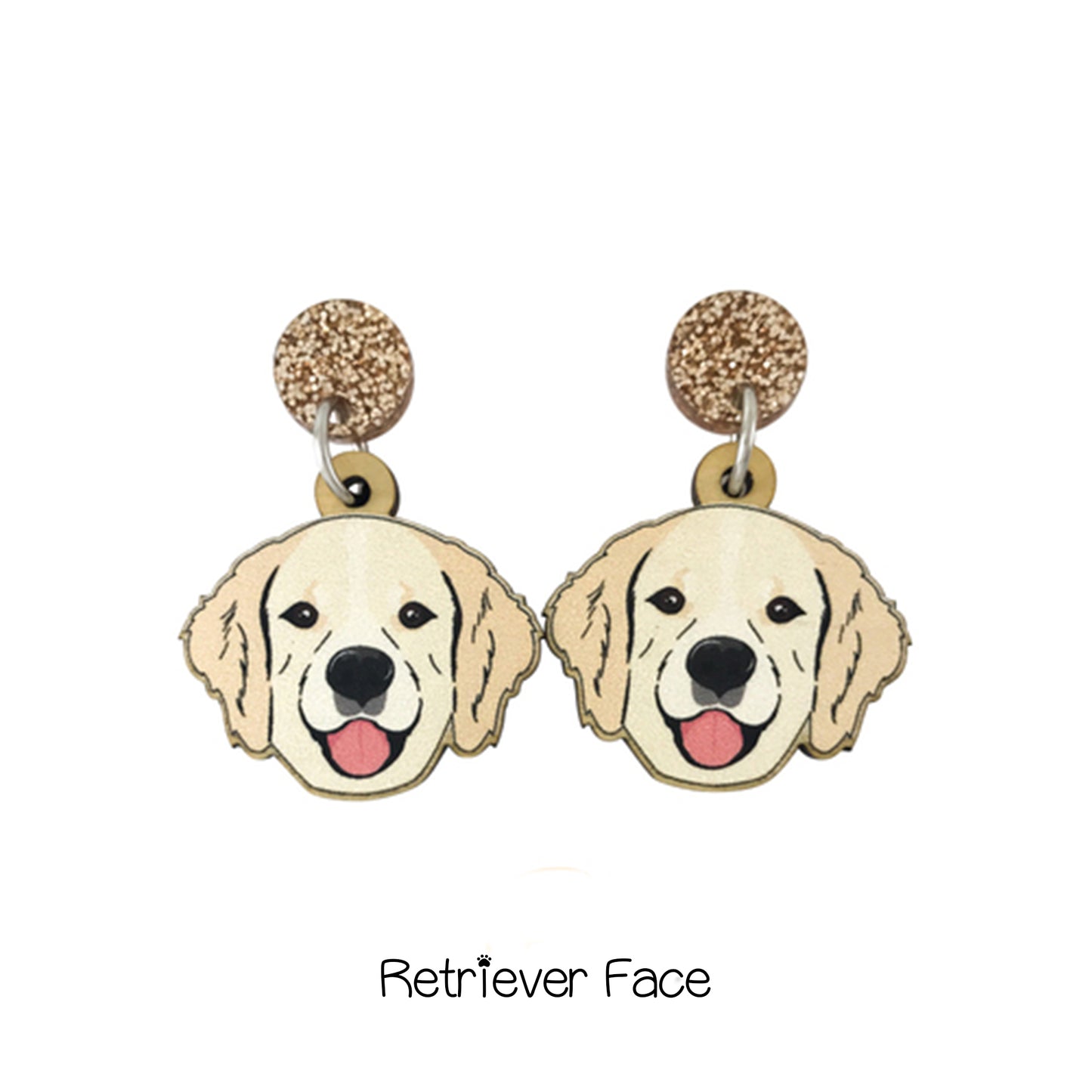 Doggy Face Earrings