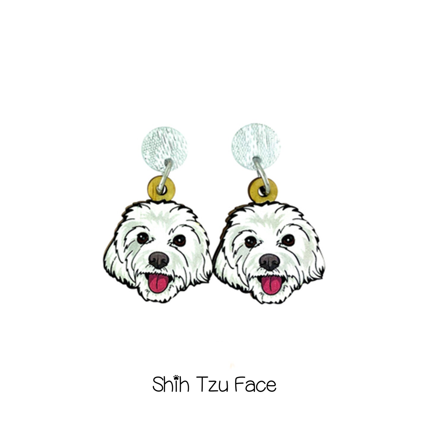 Doggy Face Earrings