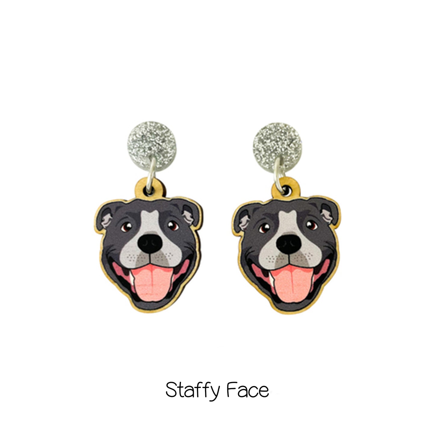 Doggy Face Earrings