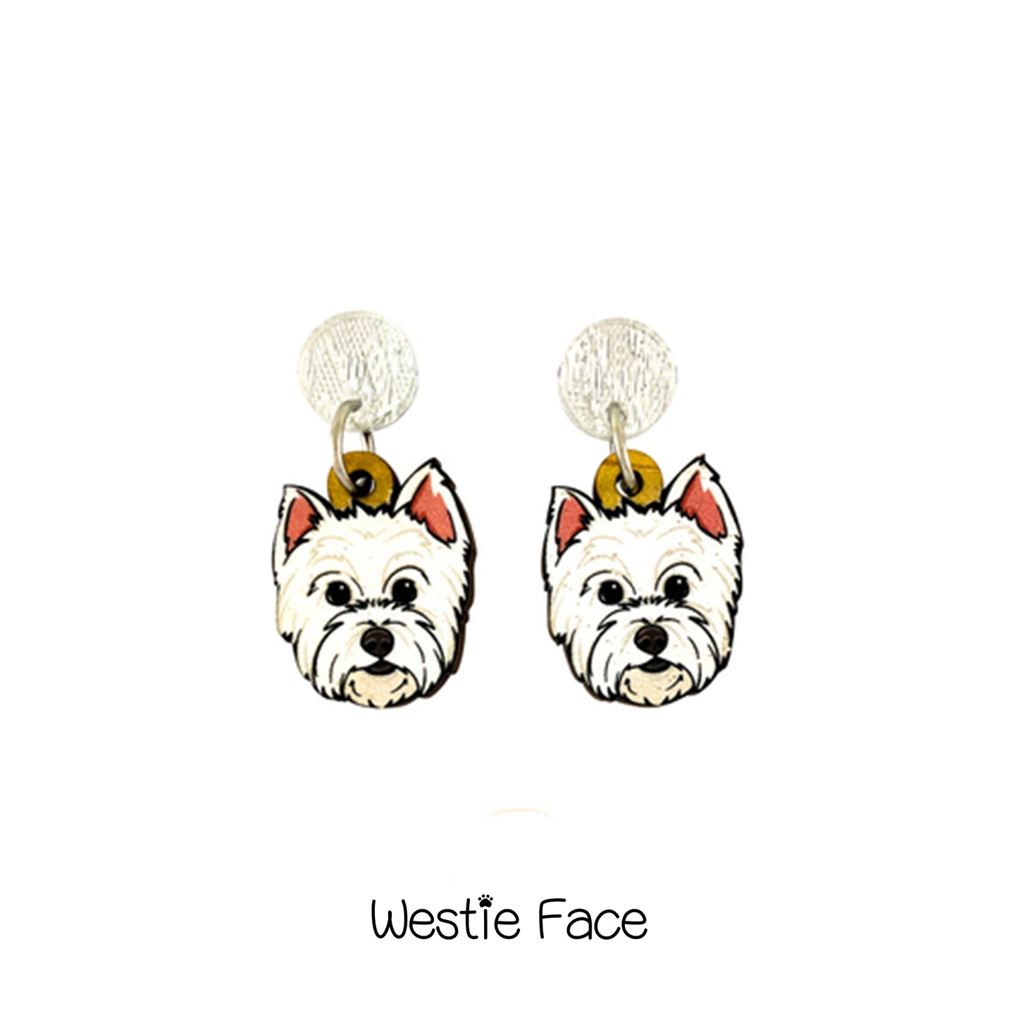 Doggy Face Earrings