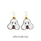 Doggy Face Earrings